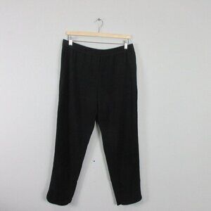 Club Monaco Dress Pants Women‎ 4 Black Pull On Polyester Blend Career Casual 300
